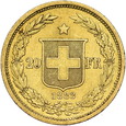 Szwajcaria, 20 Franków 1883 r.