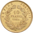Francja, 10 Franków 1856 r. A