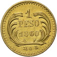 Gwatemala, 1 Peso 1860 r.