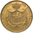 Hiszpania, 20 Pesetas 1899 r.