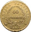 Francja, 40 franków 1811 r. K