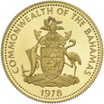Bahamy, 100 Dolarów Prince Charles 1978 r. 