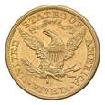 USA, 5 Dolarów 1881 r. S