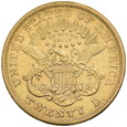 USA, 20 Dolarów 1869 r. S
