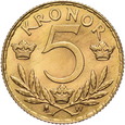 Szwecja, 5 Kronor 1920 r.