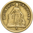 Chile, 1 Peso 1860 r.