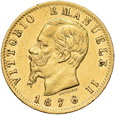 Włochy, 20 Lire 1876 r.