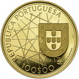 Portugalia, 100 Escudos Odkrycie Azor 1989 r. 