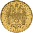 Austria, 10 Koron 1911 r. 