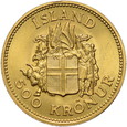Islandia, 500 Kronur 1961 r. 