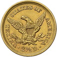 USA, 2,5 Dolara 1858 r. 