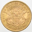 USA, 20 Dolarów 1873 r.