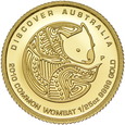 Australia, 5 Dolarów Wombat 2010 r.