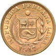 Peru, Libra 1917 r.