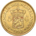 Holandia, 5 Guldenów 1912 r. 