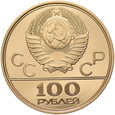 ZSRR, 100 Rubli Olimpiada 80 1979 r. 
