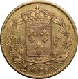 Francja, 40 franków 1828 r. A