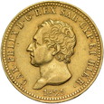Włochy, Sardynia 40 Lire 1825 r. 