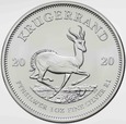 RPA, Krugerrand 2020 r. Lot 5 monet