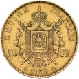 Francja, 50 Franków 1855 r. A