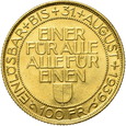 Szwajcaria, 100 Franków 1939 r.