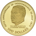 Bahamy, 100 Dolarów Milo Butler 1978 r. 
