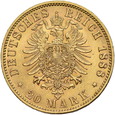 Niemcy, 20 marek 1888 r. A