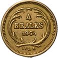 Gwatemala, 4 Reales 1864 r.