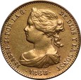 Hiszpania, 10 Escudos 1869 r. 