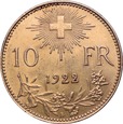 Szwajcaria, 10 franków 1922 r. 