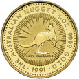 Australia, 5 Dolarów Kangur 1991 r.