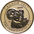 Kanada, 10 dolarów Owca Kanadyjska 2017 r.