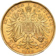 Austria, 20 Koron 1892 r. 