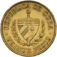 Kuba, 20 Pesos 1915 r. 
