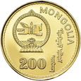 Mongolia, 200 Tugrików Rok Koguta 1993 r. 