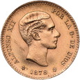 Hiszpania, 10 Pesetas 1878 (1962) r. 