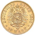 Niemcy, Prusy 10 marek 1888 r. Friedrich