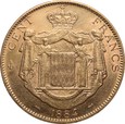 Monako, 100 franków 1884 r. A