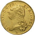 Francja, Podwójny Louis d'Or 1785 r. 