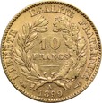 Francja, 10 franków 1899 r. A