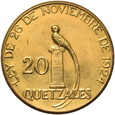 Gwatemala, 20 Quetzales 1926 r.