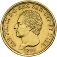 Włochy, Sardynia 80 Lir 1828 r. 