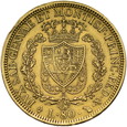 Włochy, Sardynia 80 Lir 1828 r. 