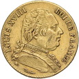 Francja, 20 Franków 1815 r. L