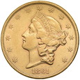USA, 20 Dolarów 1861 r. 