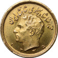 Iran, 1/2 Pahlavi 1349 (1970) r.