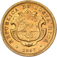 Kostaryka, 20 Colones 1897 r.