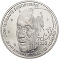 Francja, 70 ecu = 500 franków 1992 r. Paryż, Monnet