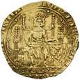Francja, Ecu d'Or  a la chaise 1351 r. Jan II Dobry