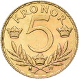 Szwecja, 5 Koron 1920 r.